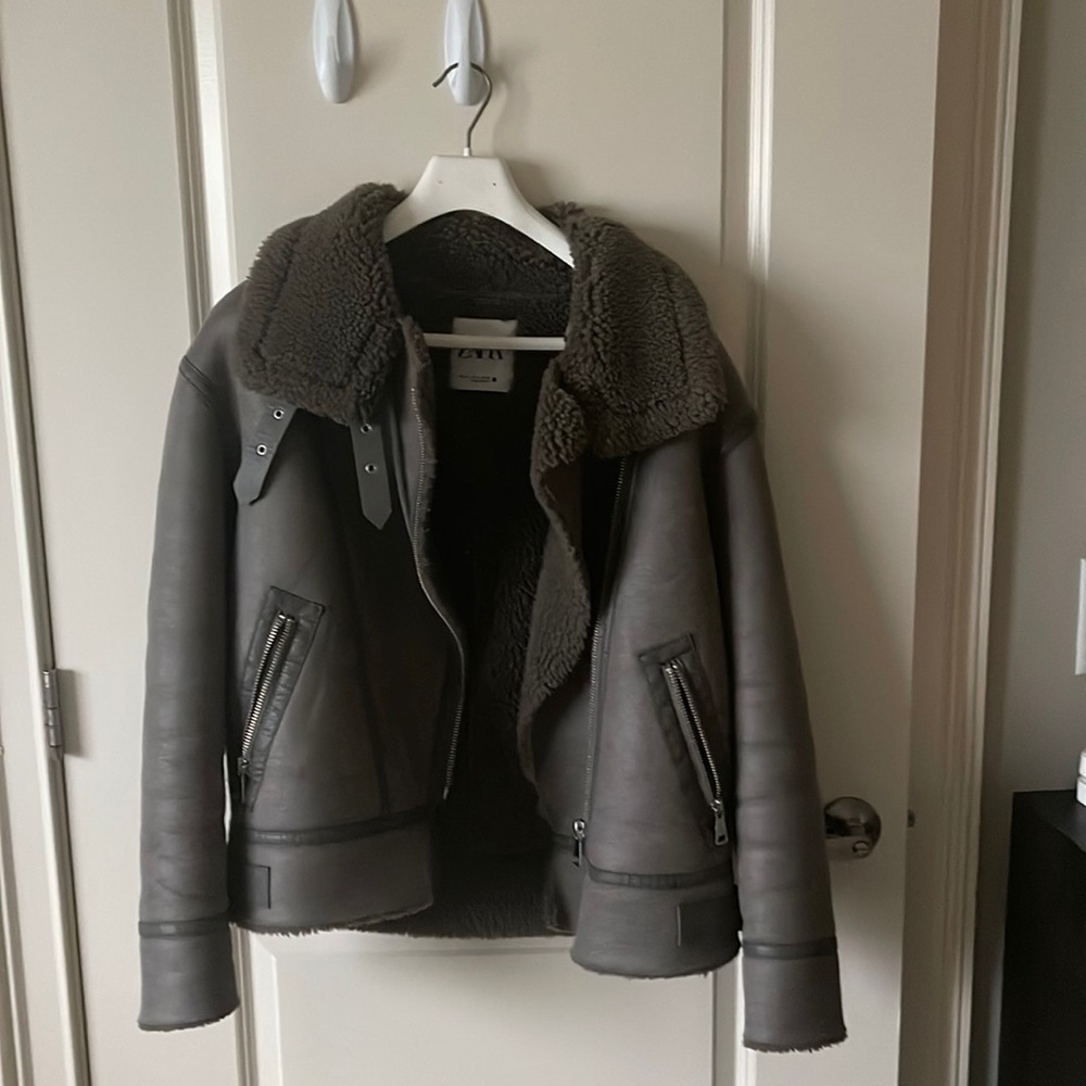 Aviator style jacket